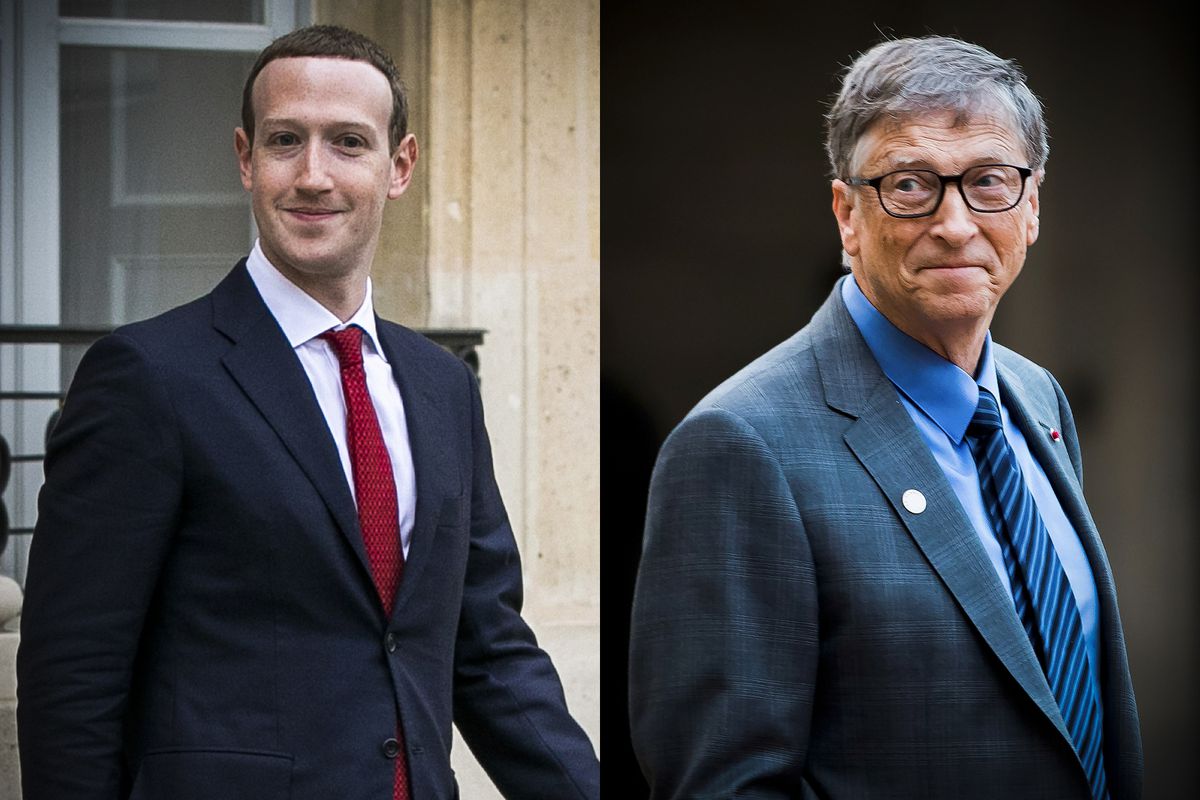 Bill Gates Y Mark Zuckerberg Destinar N Parte De Su Fortuna Para Luchar