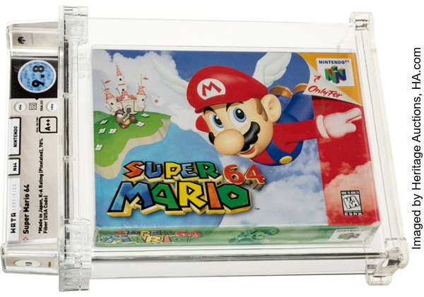 Copia Sellada De Cartucho De Super Mario 64 Se Vende Por Una Millonada