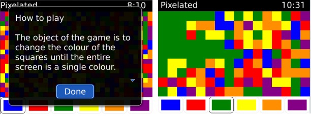 PIXELATED