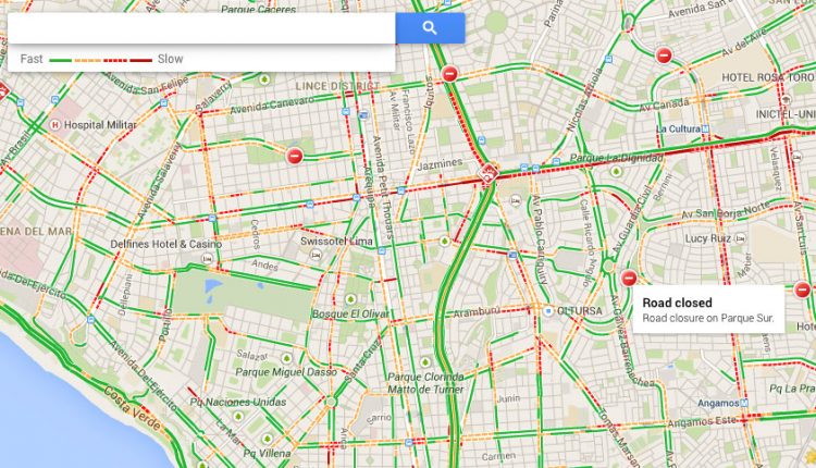 Google-Maps-Trafico-Lima