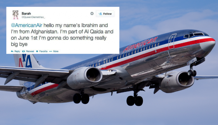 American Airlines Tweet