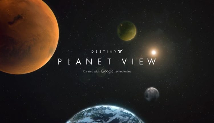 Destiny Google maps planet view (1)