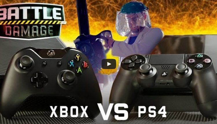 PS$ VS Xbox One drop test (3)