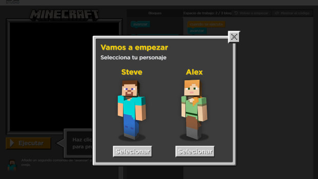 Aprende a programar con Minecraft en español (Hour of Code) - TEC