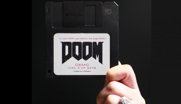 DOOM disquette beta