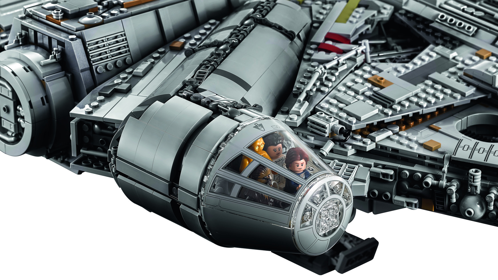 LEGO Halcón milenario Milenium Falcon (3)