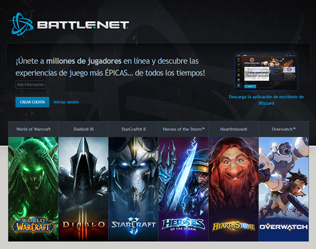 battlenet pantalla