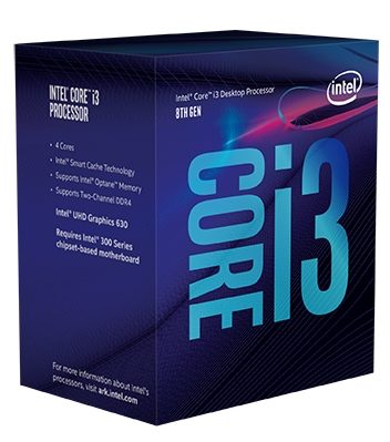 8th Gen Intel Core i3-8100 Box
