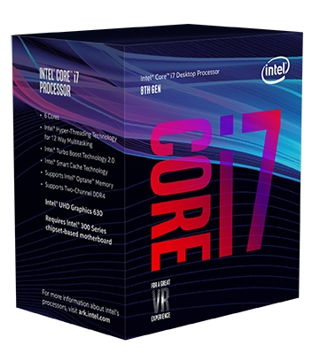 8th Gen Intel Core i7-8700 Box
