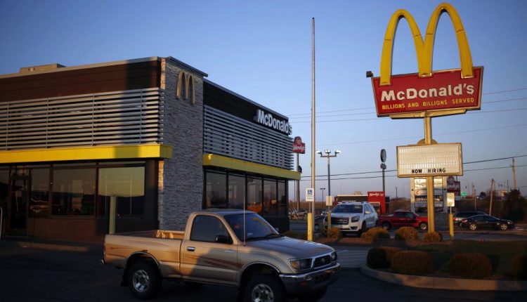 A McDonald’s Corp. Restaurant Ahead Of Earnings Figures