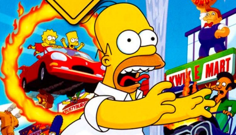 Nintendo-GameCube-Classic-The-Simpsons-Resurrection-Hit-Run-Impossible