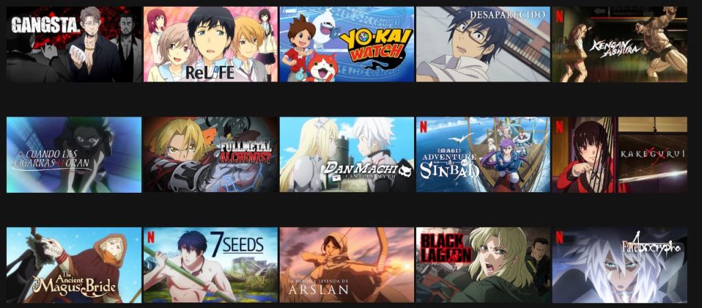 Más de la mitad de los suscriptores mundiales de Netflix vieron anime en el  2021 - TEC