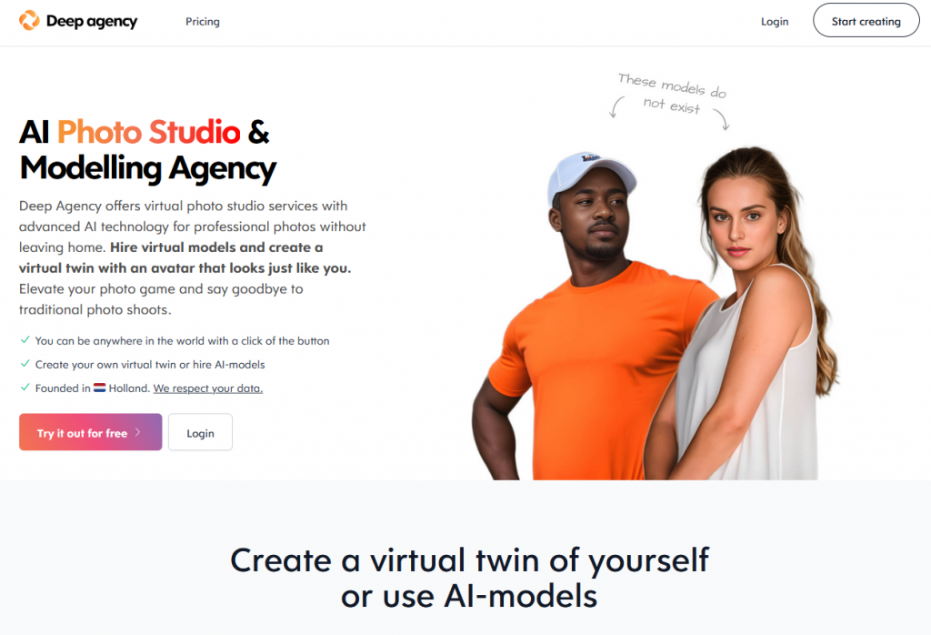 Modelos Agency Deep Agency, la nueva agencia de modelos generados por AI - TEC