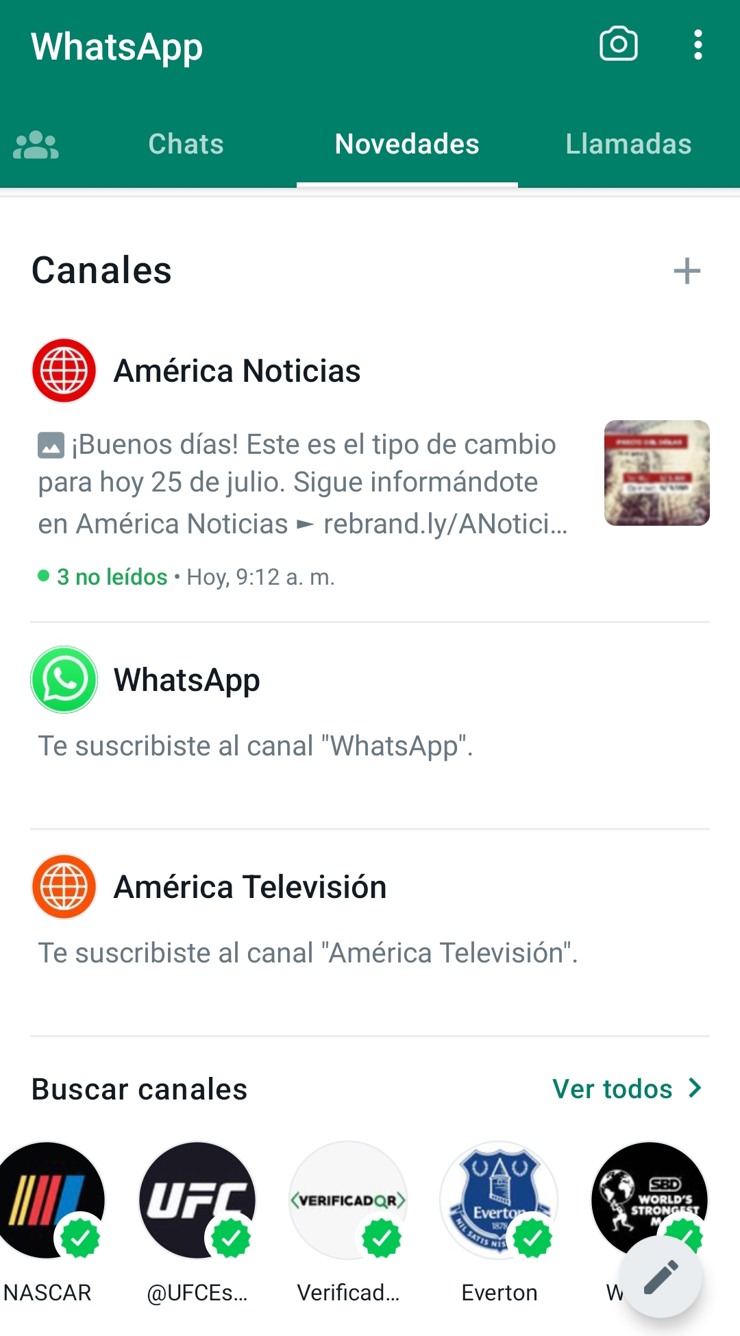 Whatsapp Habilita Su Nueva Función De Canales En Perú Chile Y Colombia Tec 8779